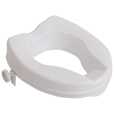 Aidapt - Toiletverhoger 5 cm - Ergonomisch - Eenvoudige installatie - Wit