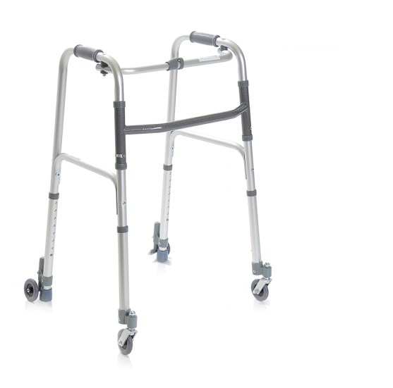 Moretti - Looprek met 4 wielen - Opvouwbaar - Stabiel ontwerp