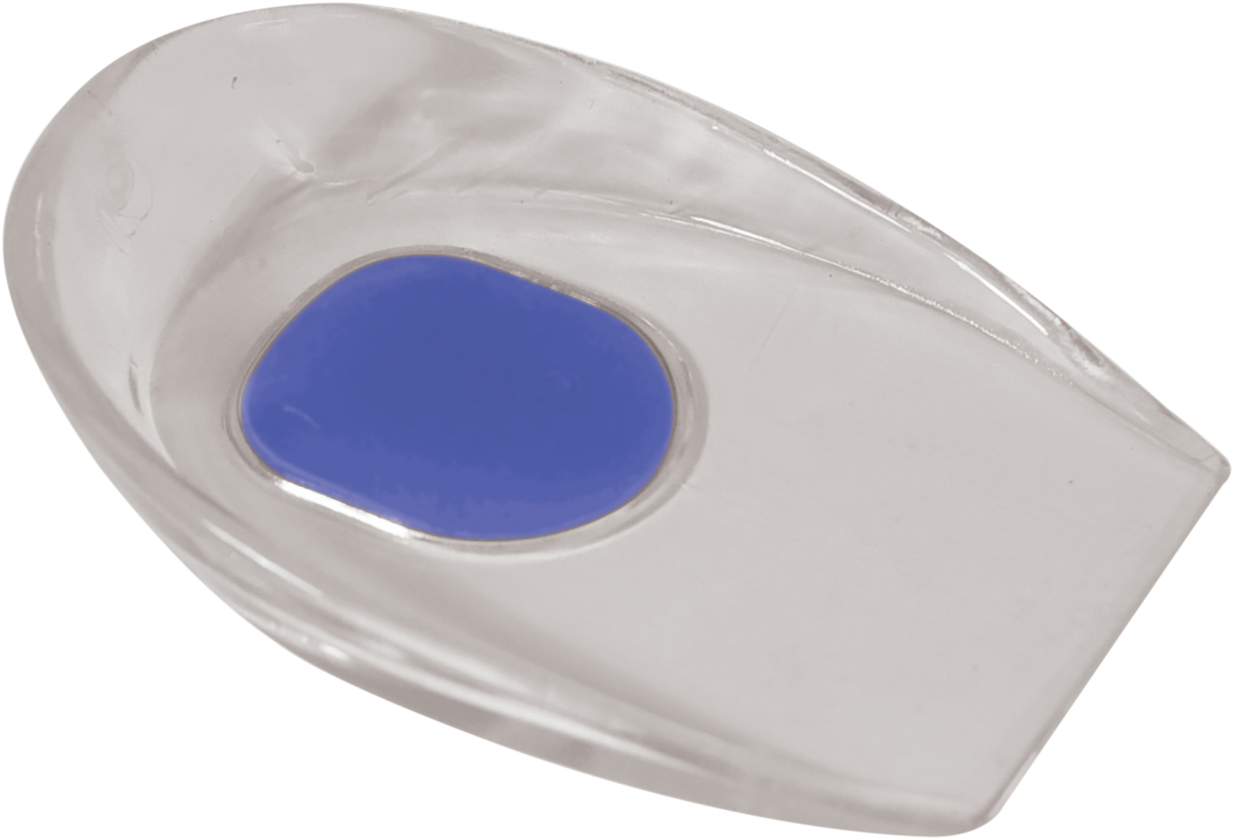 Aidapt Inlegzool hielcup - Ergonomisch tpe gel maat 36 t/m 39 - Doorzichtig