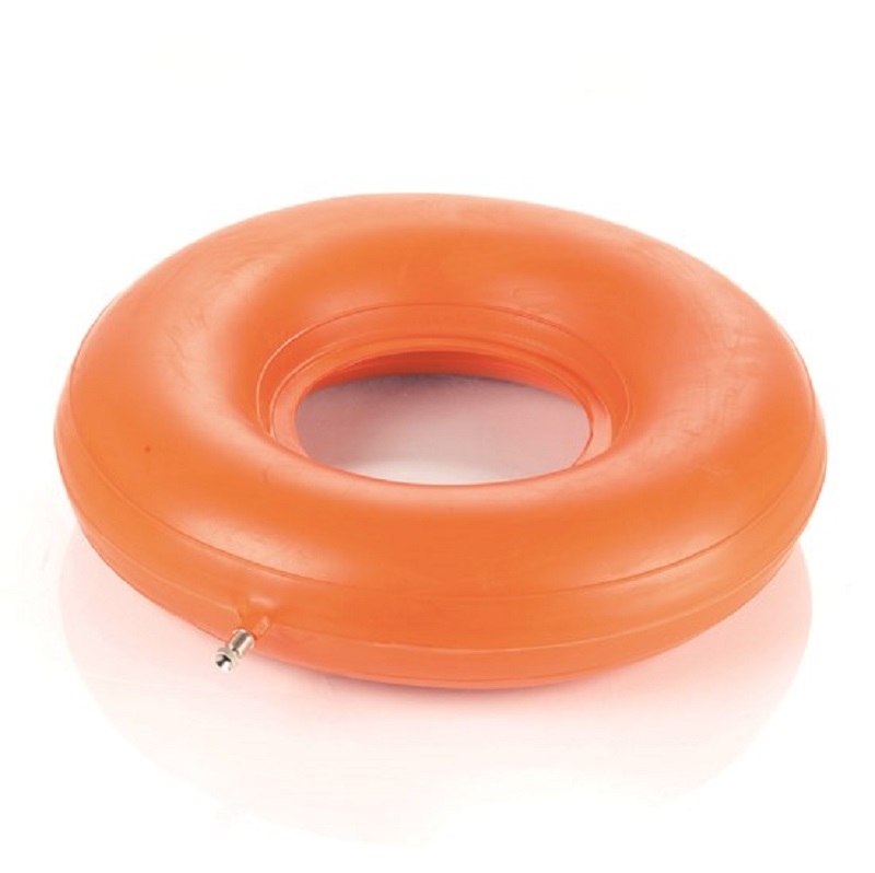 Moretti rubber opblaasbaar kussen - rond 40 cm