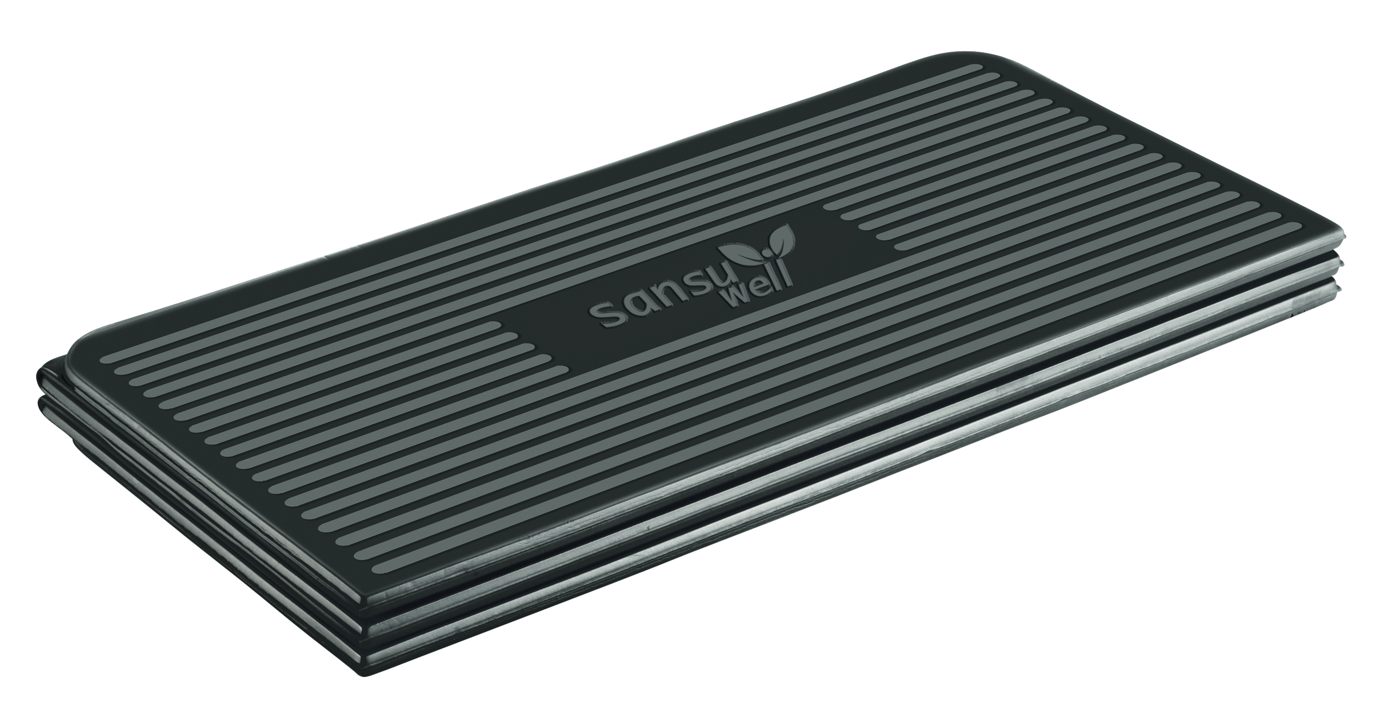 Sundo gymnastiek opvouwbare mat F6 180 × 60 × 1 cm – fitness, yoga, pilates en groepslessen grijs