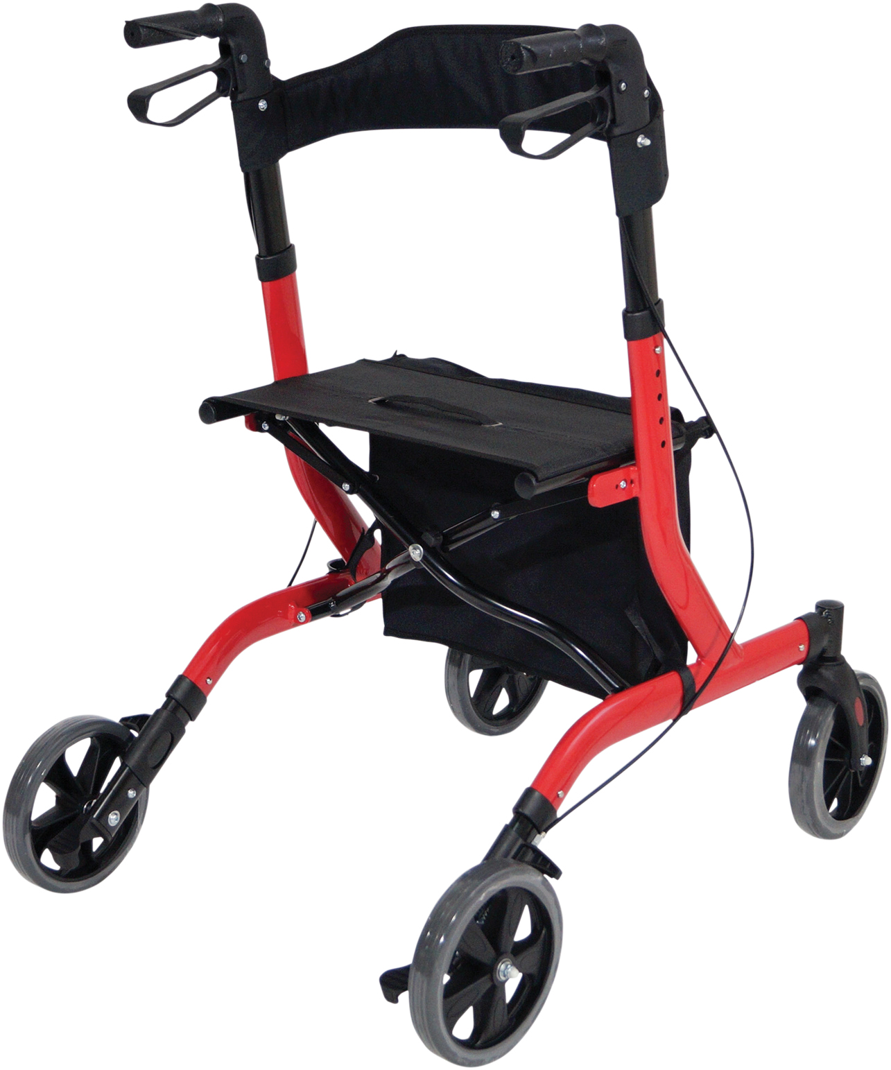 Aidapt Rollator lichtgewicht - Rood