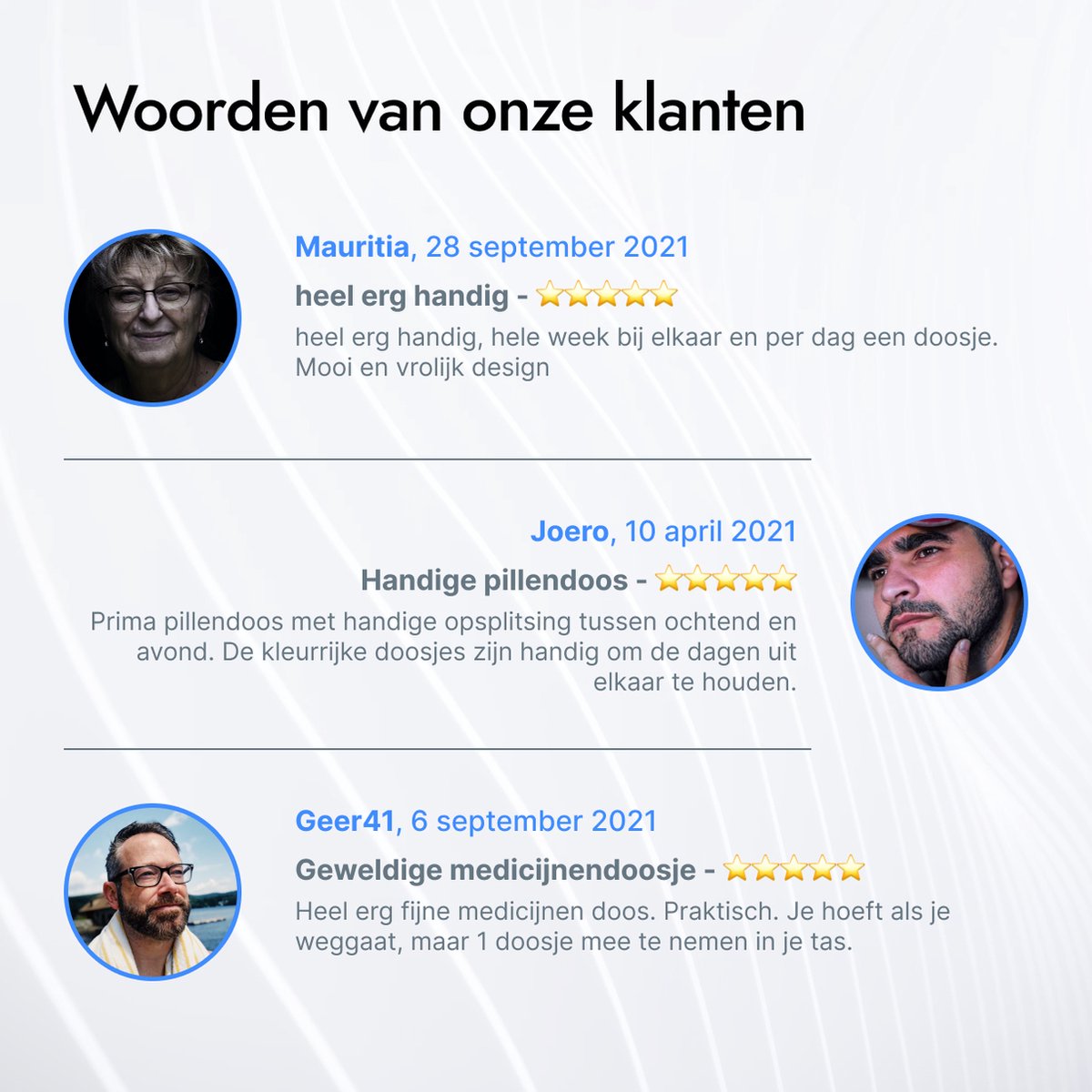 GEASY Pillendoos 7 dagen 2 Vakken - Pillendoosje met doorzichtige opbergdoos voor onderweg - Sterke vergrendeling - Nederlandstalig - Medicijndoosje 7 dagen – Pillendoosjes 7 dagen 2 vakken - Meerkleurig