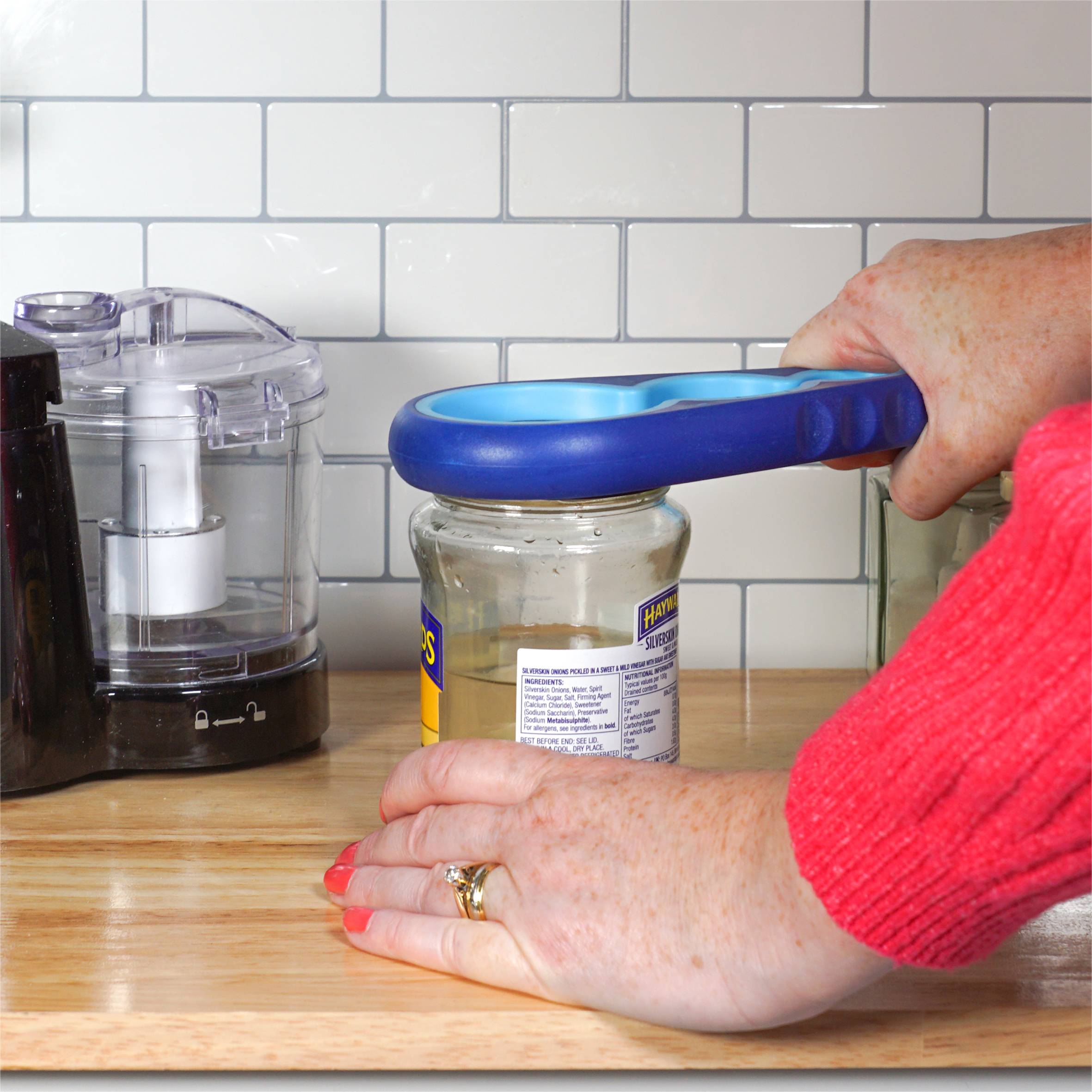 Aidapt Opener Pot en fles - Blauw